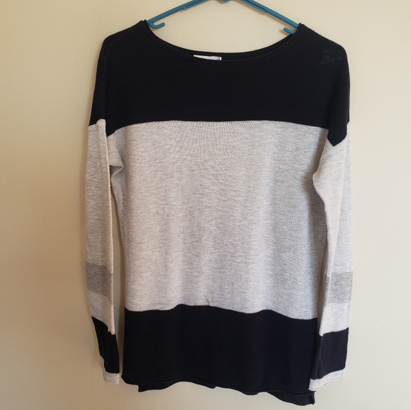 VINCE. Iceberg Colorblock Light Knit Sweater XS - Picture 10 of 10